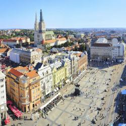Ban Jelacic Square, Zagreb Accommodation Alabama
