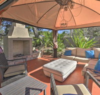 Beachy Palm Harbor Escape with Swim Spa and Gazebo! - Accommodation Alabama