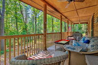 Cedar Mountain Log Cabin - 4 Mi DuPont State Forest Accommodation Alabama