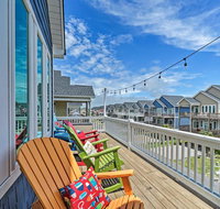 Charming Surf City House w/Elevator Walk to Beach - Accommodation Alabama