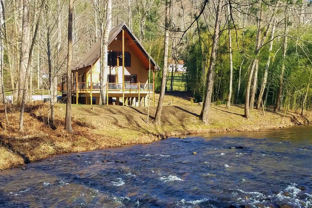 Custom Smoky Mountain Home On The Cullasaja River! - thumb 0
