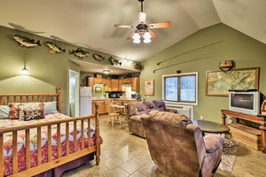 Guntersville Lake Home With Covered Boat Slip!