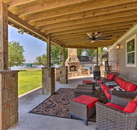 Lakefront Retreat with Private Dock  Bar Hut - Accommodation Alabama