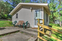 Lakefront Westfield Studio Cabin with Fire Pit  Dock Accommodation Alabama