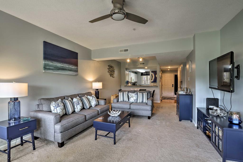 North Myrtle Beach Resort Condo With Patio Views - thumb 3