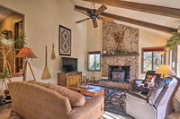 Peaceful Woodland Park Home with Fire Pit  Deck Accommodation Alabama