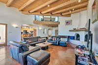 Rancho de Taos House with Balcony  Panoramic Views Accommodation Alabama