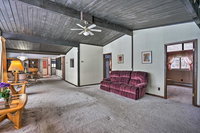 Retro Retreat with Private Dock on Crooked Lake Accommodation Alabama