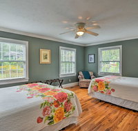 Riverfront Arden House on 6 Private Acres with Dock - Accommodation Alabama