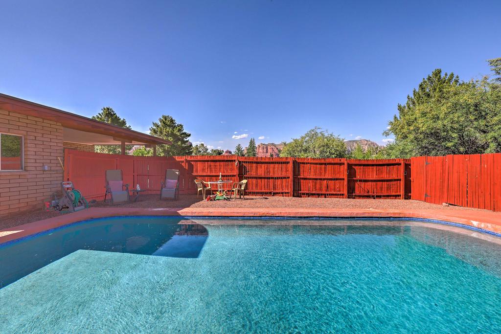 Sedona Home On 1 Acre W/ Pool+Red Rock Views! - thumb 0
