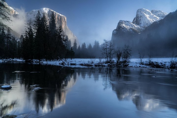 Yosemite Valley Private Winter Hiking Tour