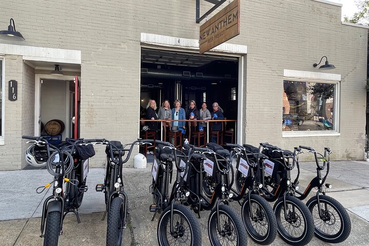 Half-Day E-Bike Tour of Wilmington's History Haunts  Breweries
